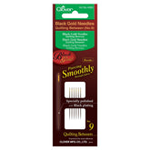 Black Gold Hand Sewing Needles (Quilting Between) No. 9